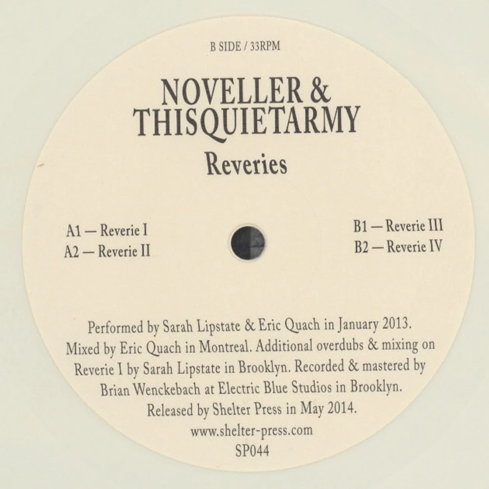 Noveller & Thisquietarmy - Reveries
