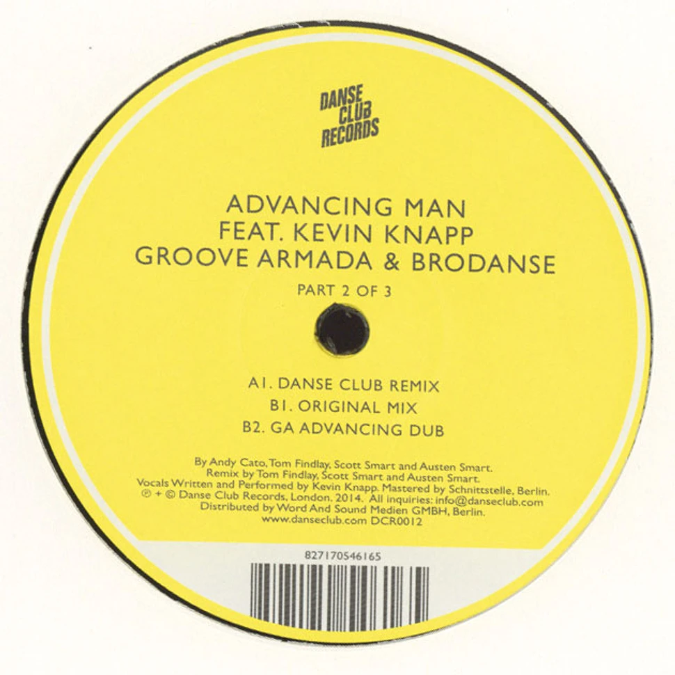 Groove Armada & Brodanse - Advancing Man Feat. Kevin Knapp