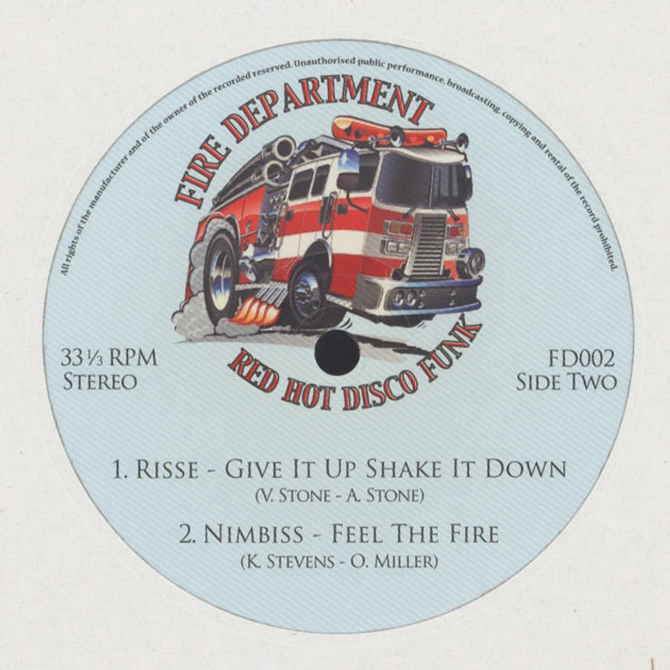 V.A. - Fire Department - Blazin’ Hot Disco Funk & Boogie Volume 2