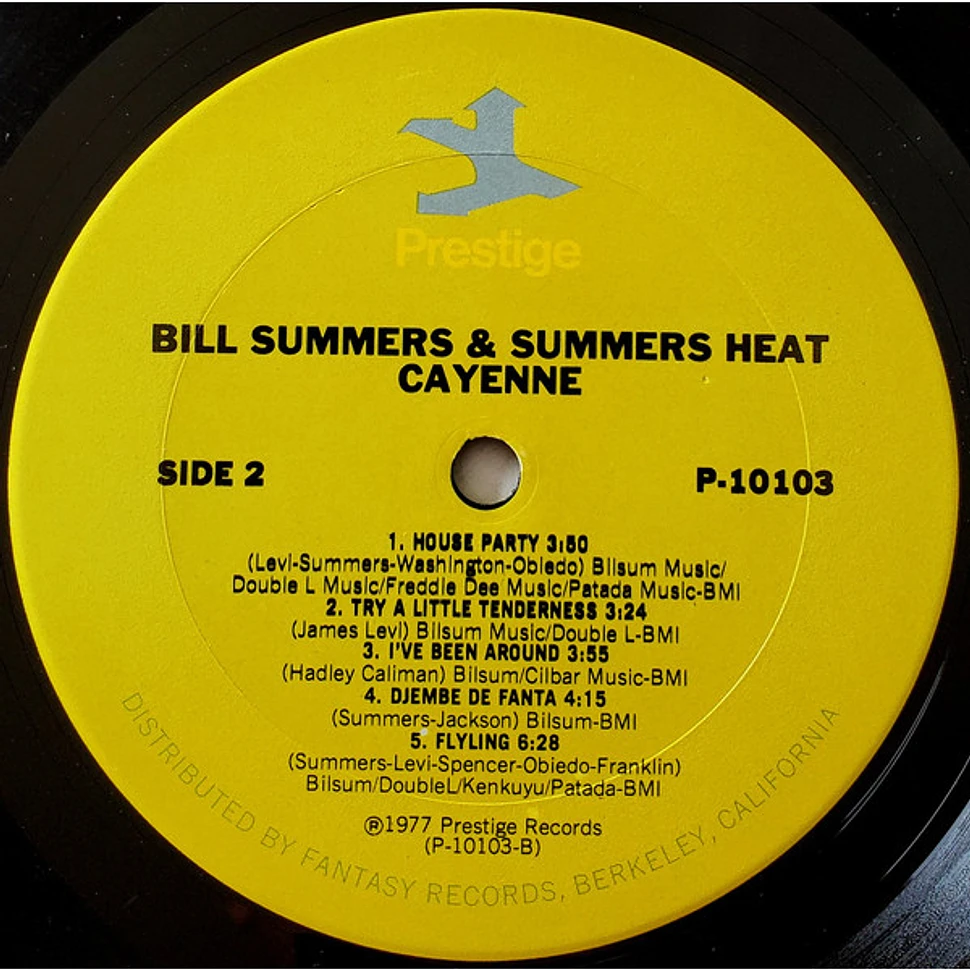 Bill Summers & Summers Heat - Cayenne