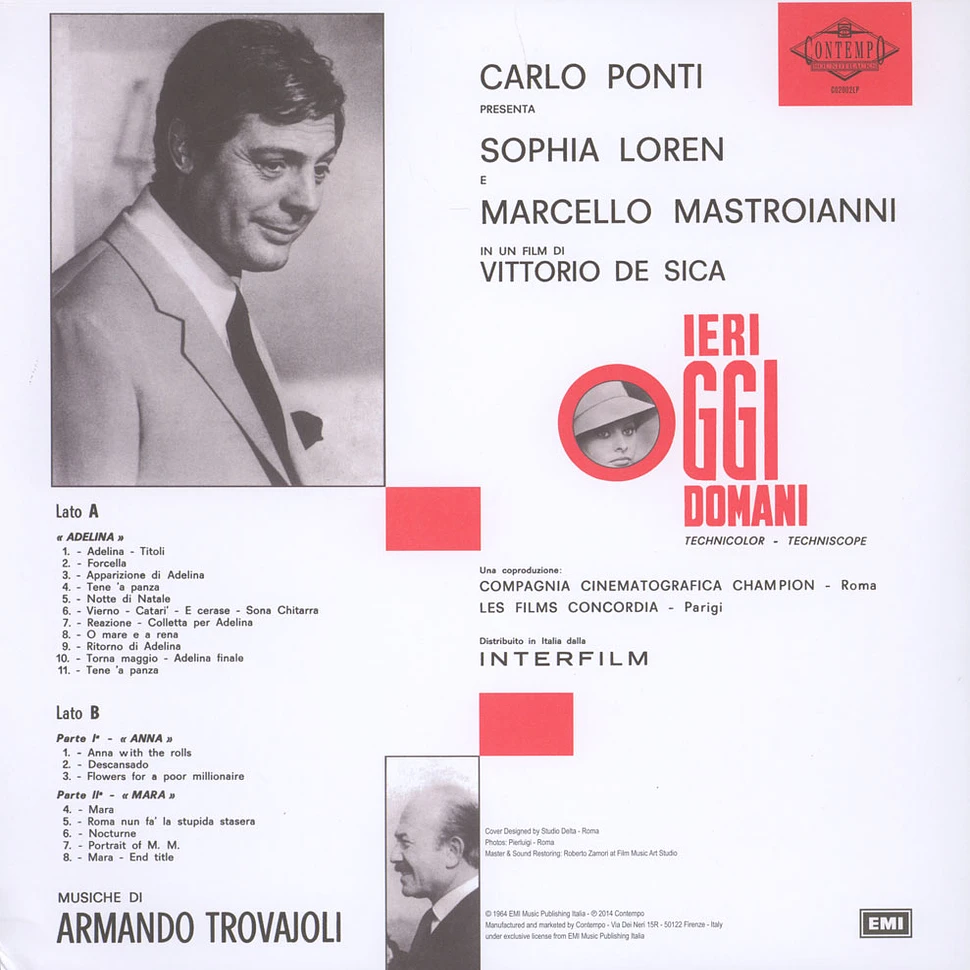 Armando Trovajoli - OST Ieri Oggi Domani
