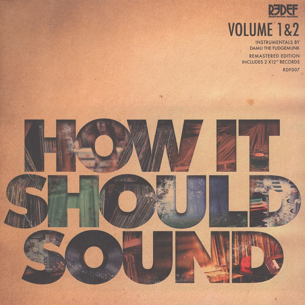 Damu The Fudgemunk - How It Should Sound Volume 1 & 2