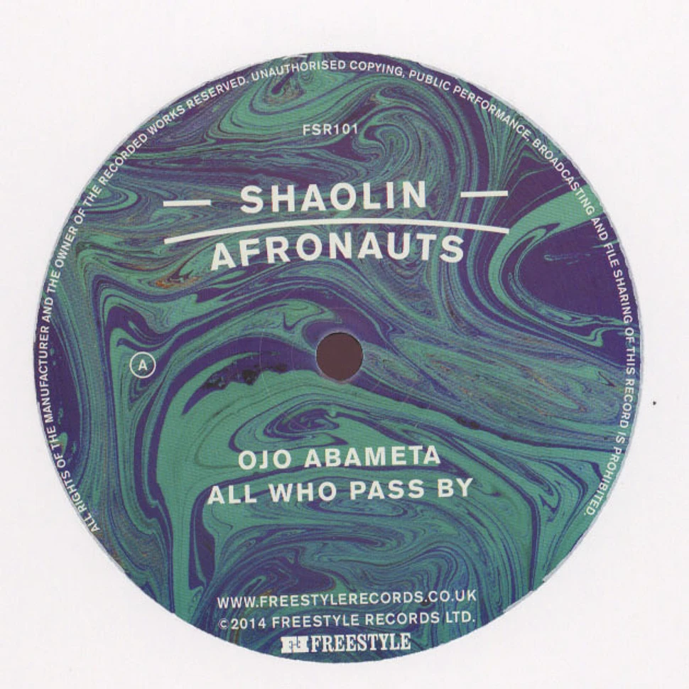The Shaolin Afronauts - Ojo Abameta