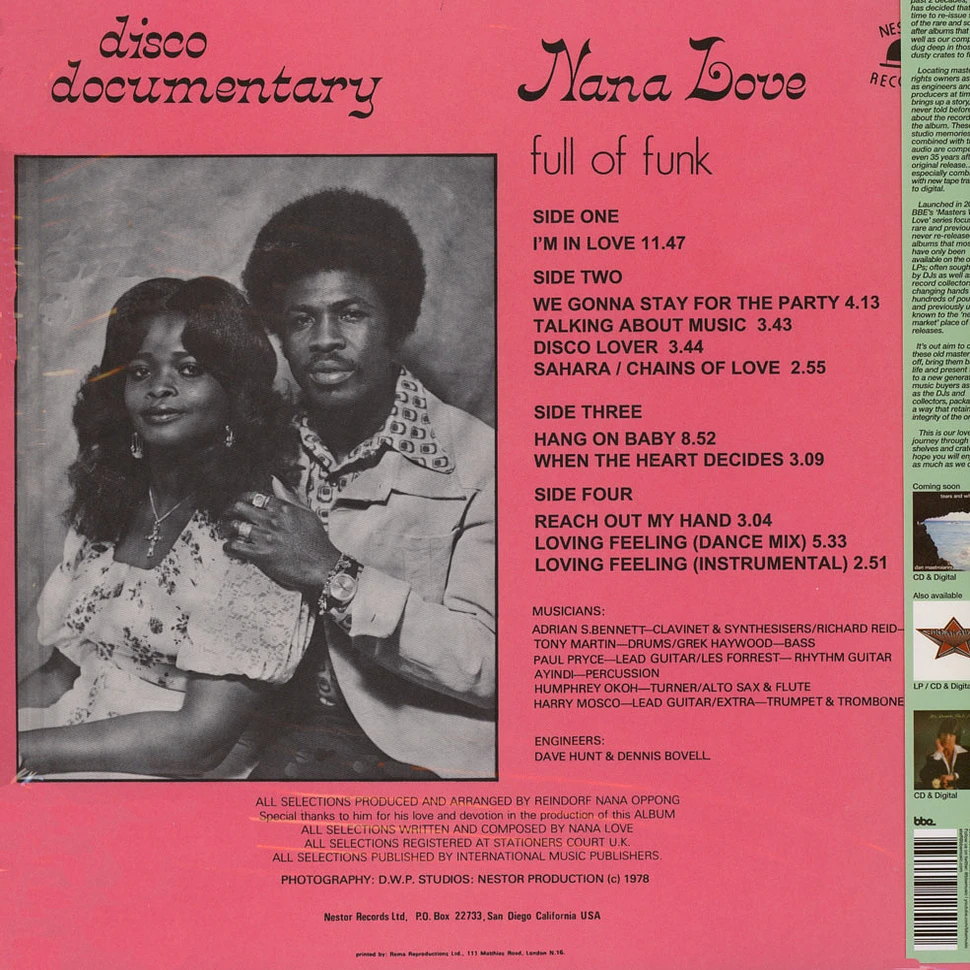 Nana Love - Disco Documentary: Full Of Funk