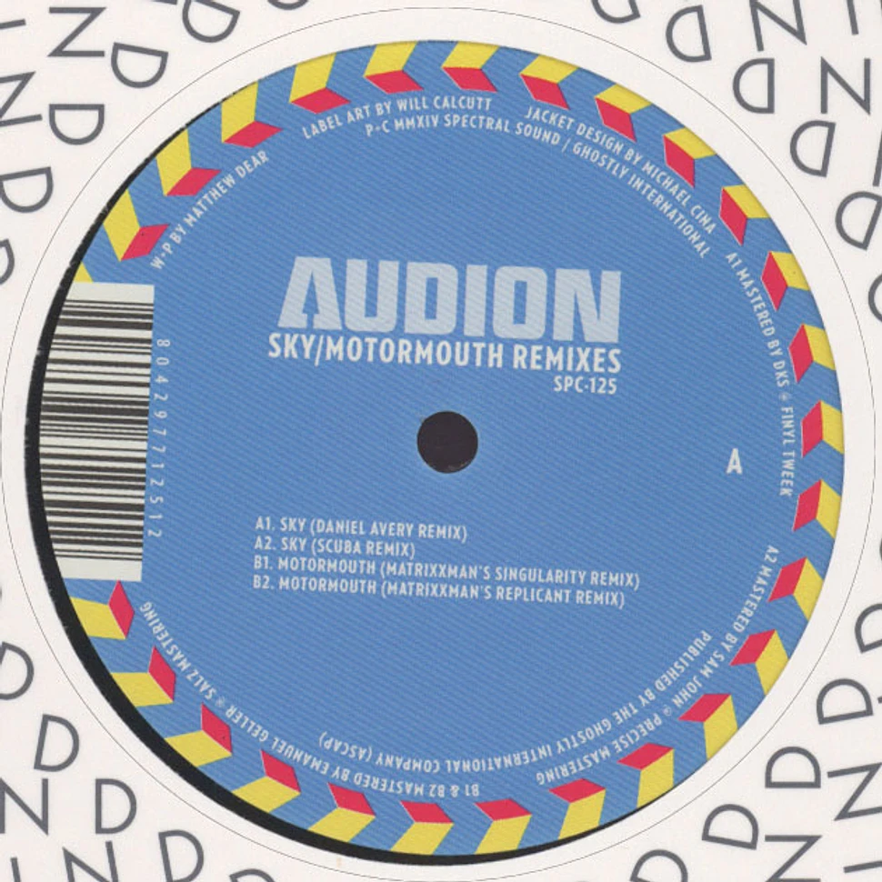 Audion - Sky / Motormouth Remixes