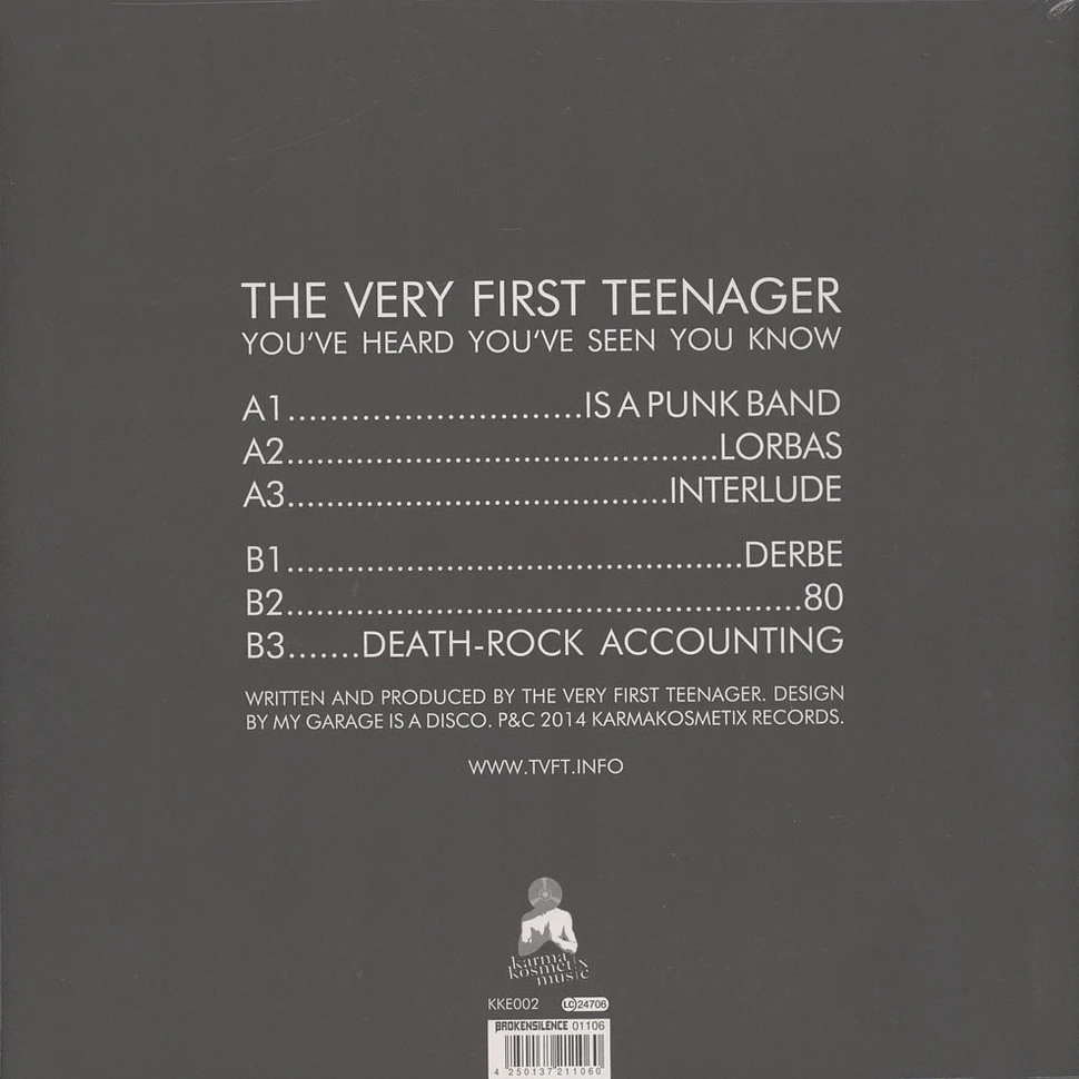 The Very First Teenager - You've Heard You've Seen You Know EP