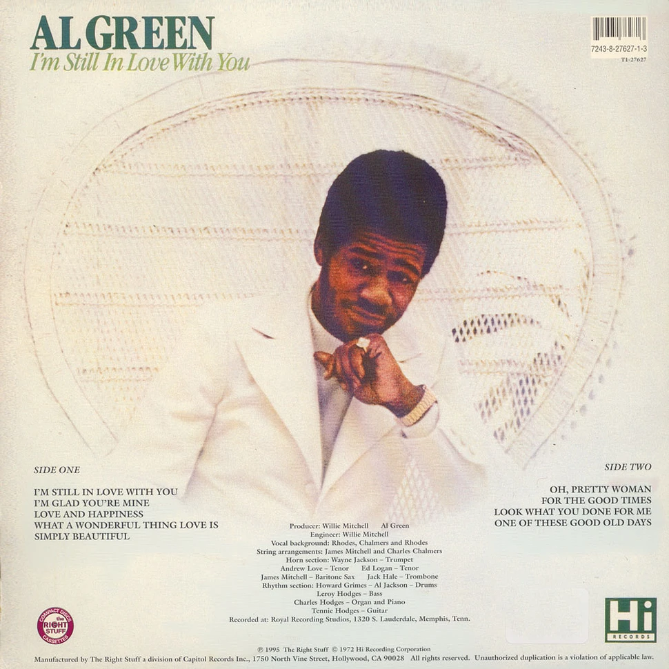 Al Green - I'm Still In Love With You