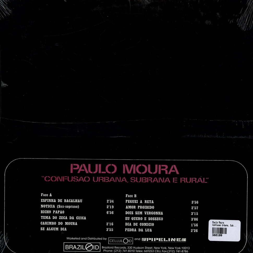 Paulo Moura - Confusao Urbana, Suburbana E Rural