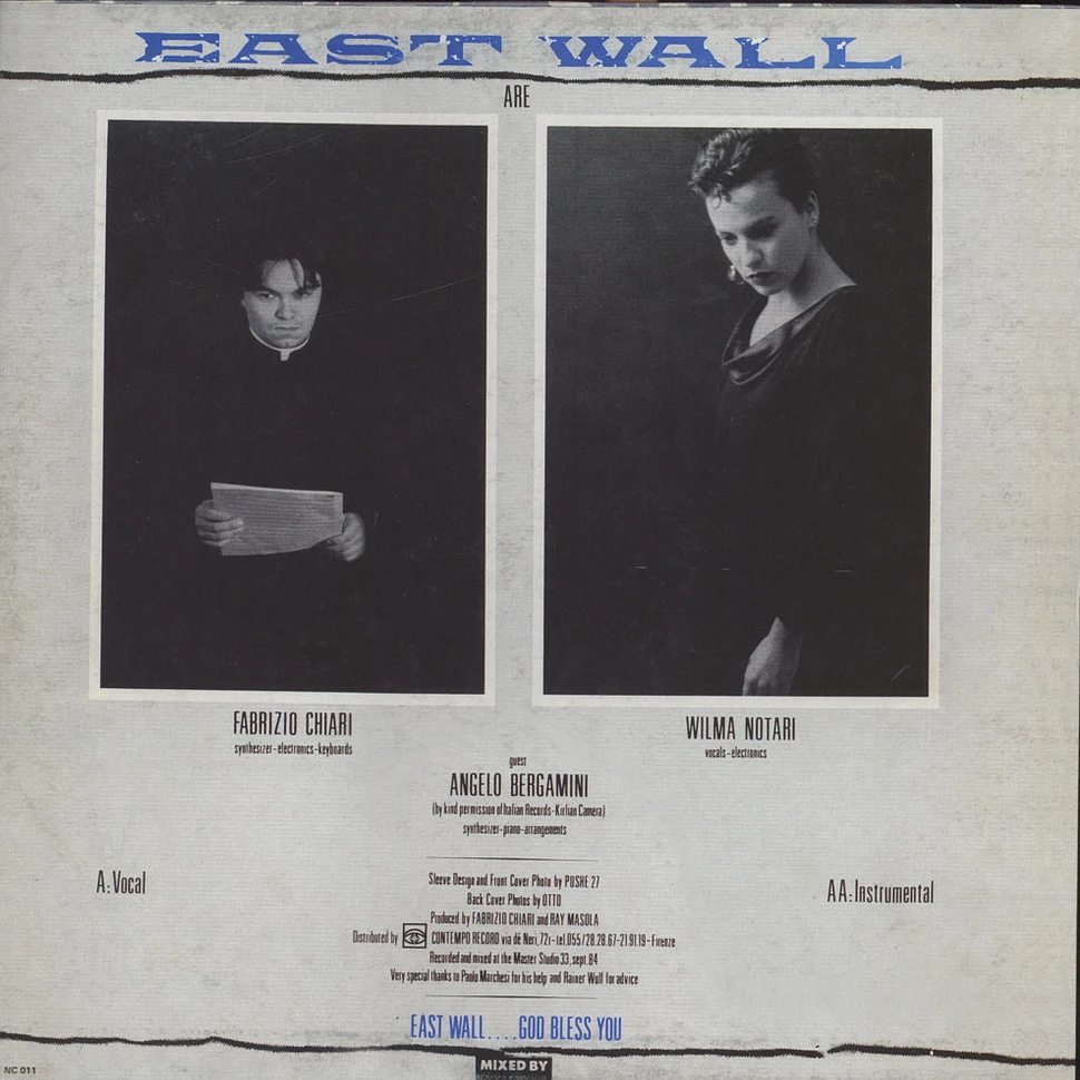 East Wall - Eyes Of Glass