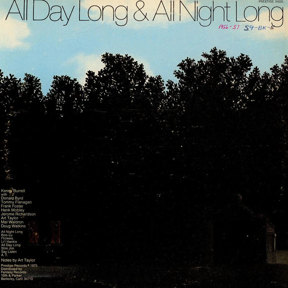 Kenny Burrell - All Day Long & All Night Long