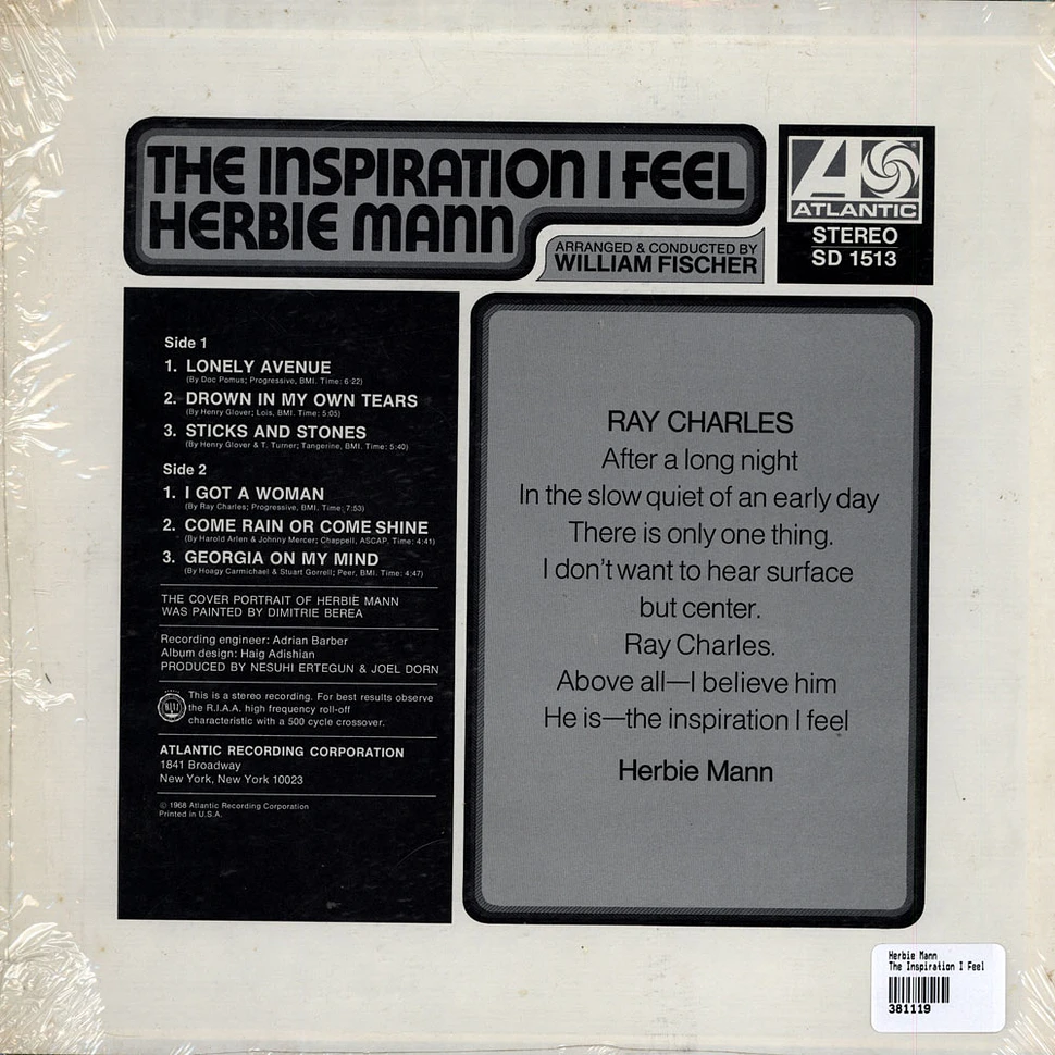 Herbie Mann - The Inspiration I Feel