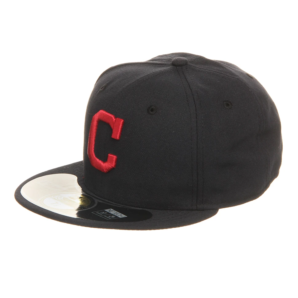 New Era - Cleveland Indians Road MLB Authentic 59fifty Cap