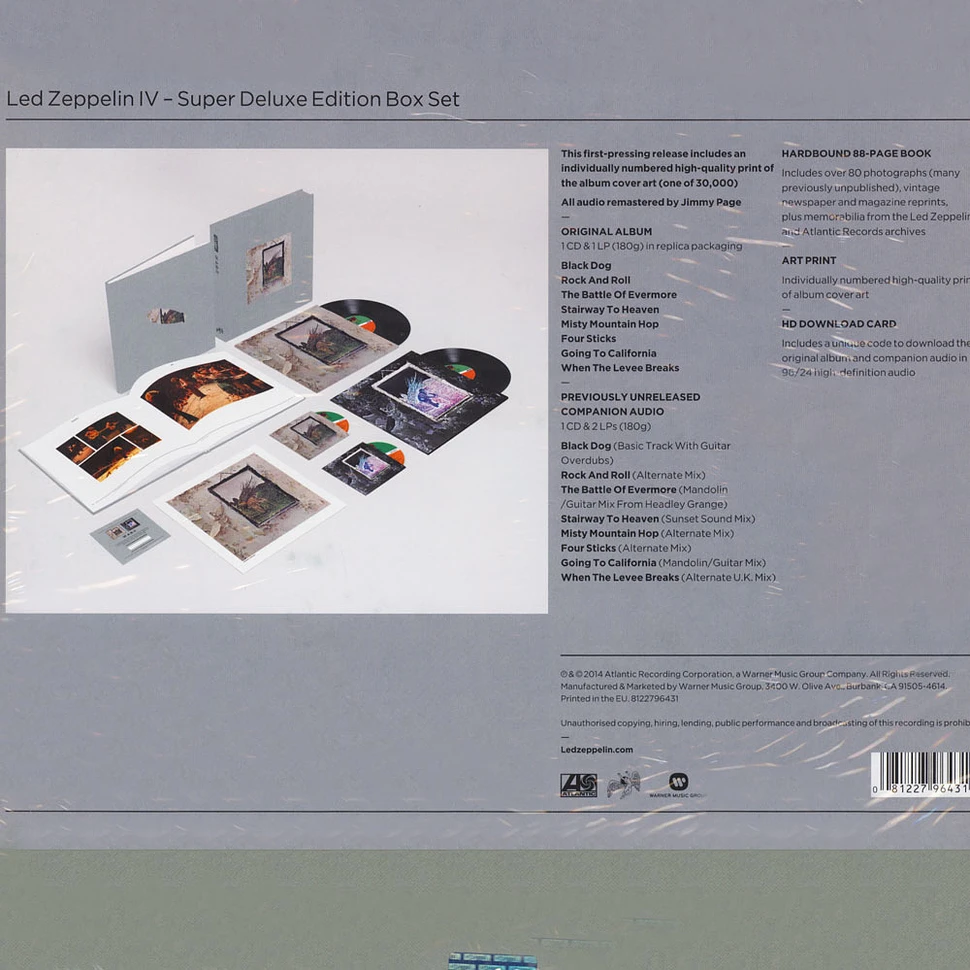 Led Zeppelin - IV Super Deluxe Edition Box Set