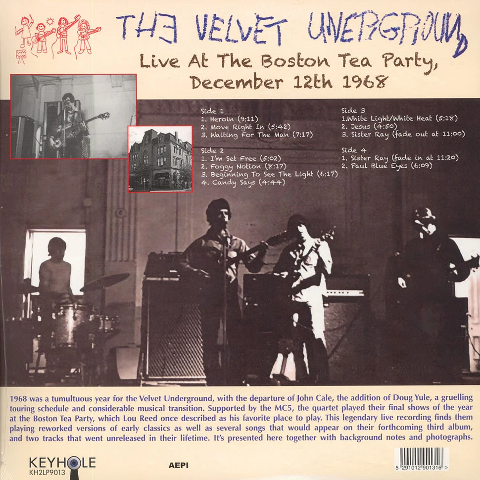 Velvet Underground - Boston Tea Party, December 12th 1968