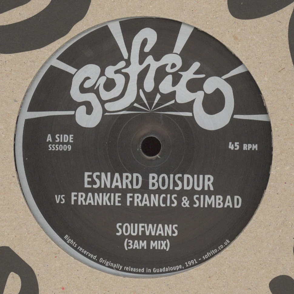 Esnard Boisdur Vs. Frankie Francis & Simbad - Soufwans