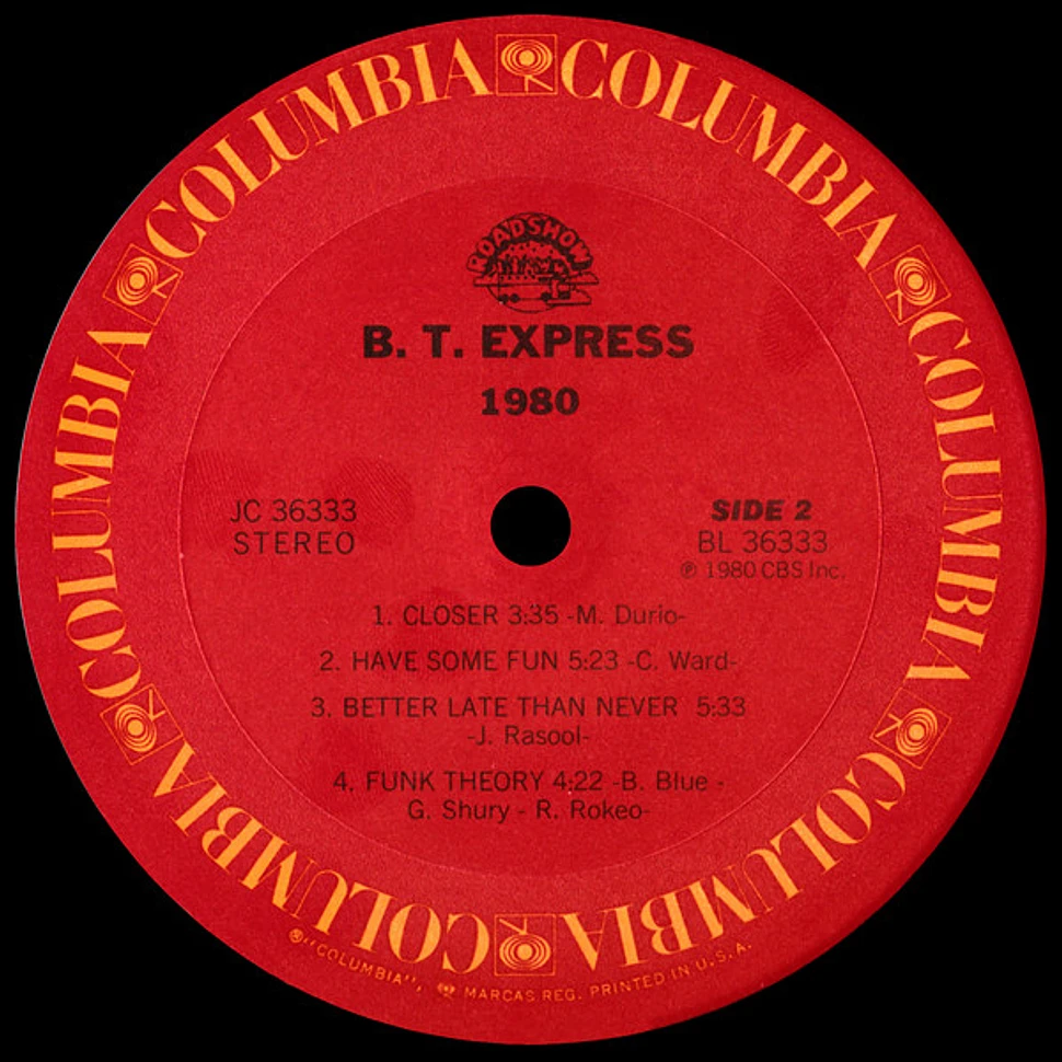 B.T. Express - 1980