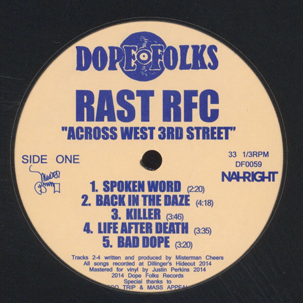 Rast RFC - Across West 3rd Street