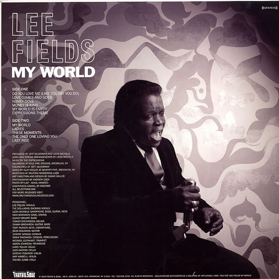 Lee Fields - My World