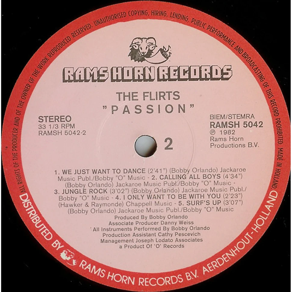 The Flirts - Passion