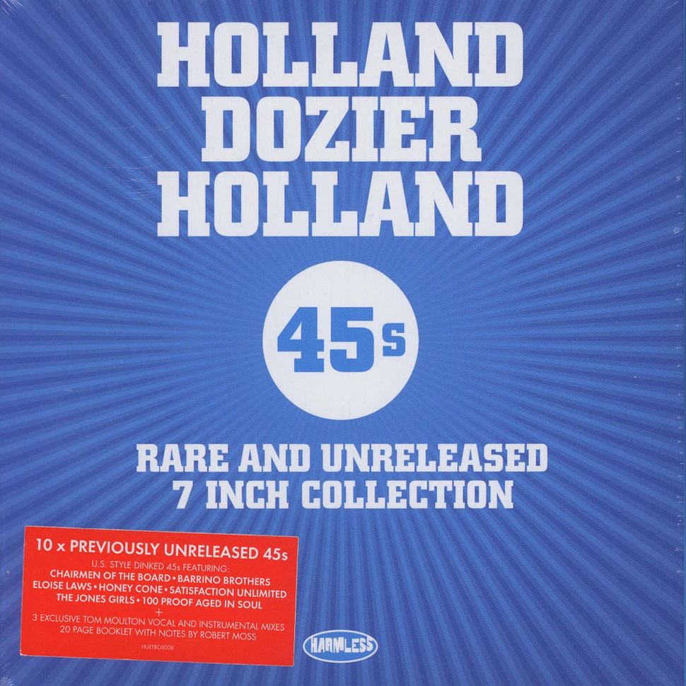 Holland Dozier Holland - Rare 45S Vinyl Box