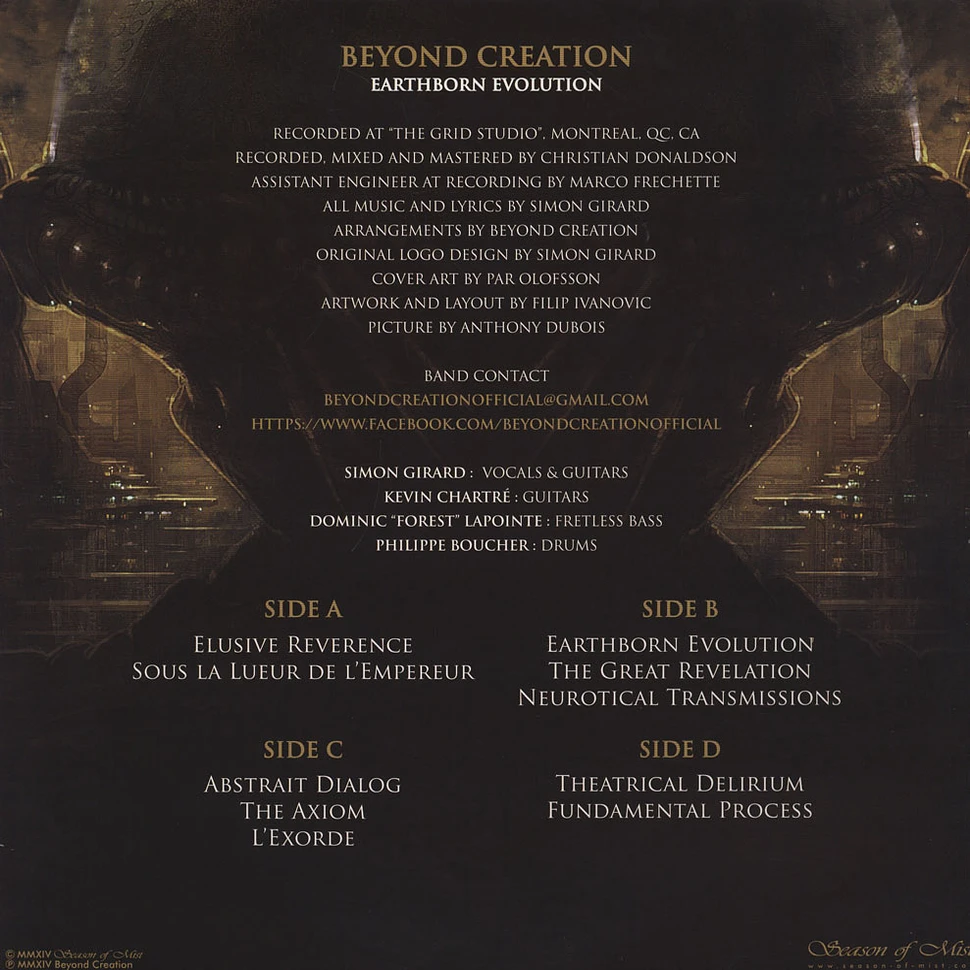 Beyond Creation - Earthborn Evolution Colored Vinyl Edition