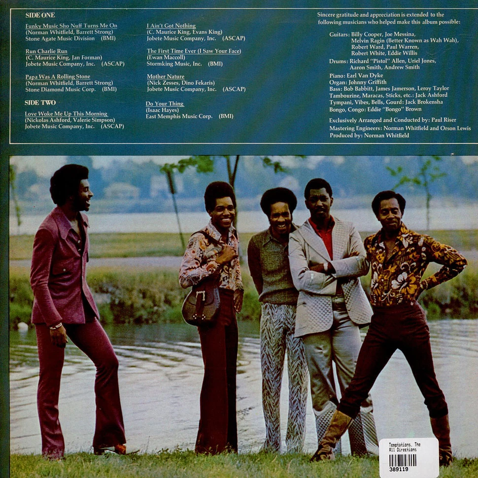 The Temptations - All Directions