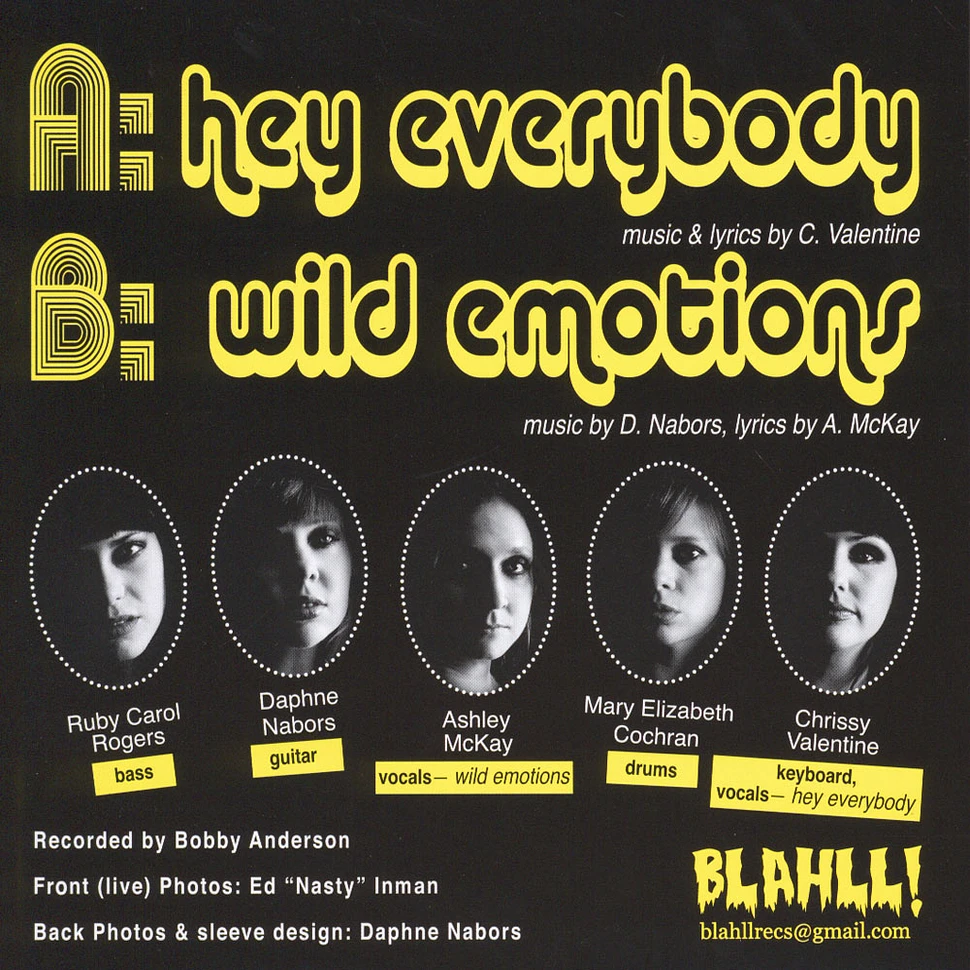 Wild Emotions - Hey Everybody
