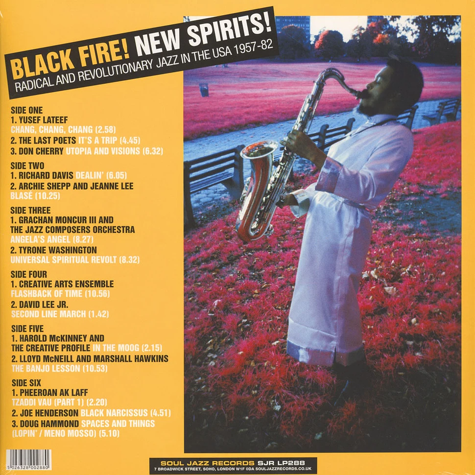 Black Fire! New Spirits! - Deep And Radical Jazz In The USA 1957-75