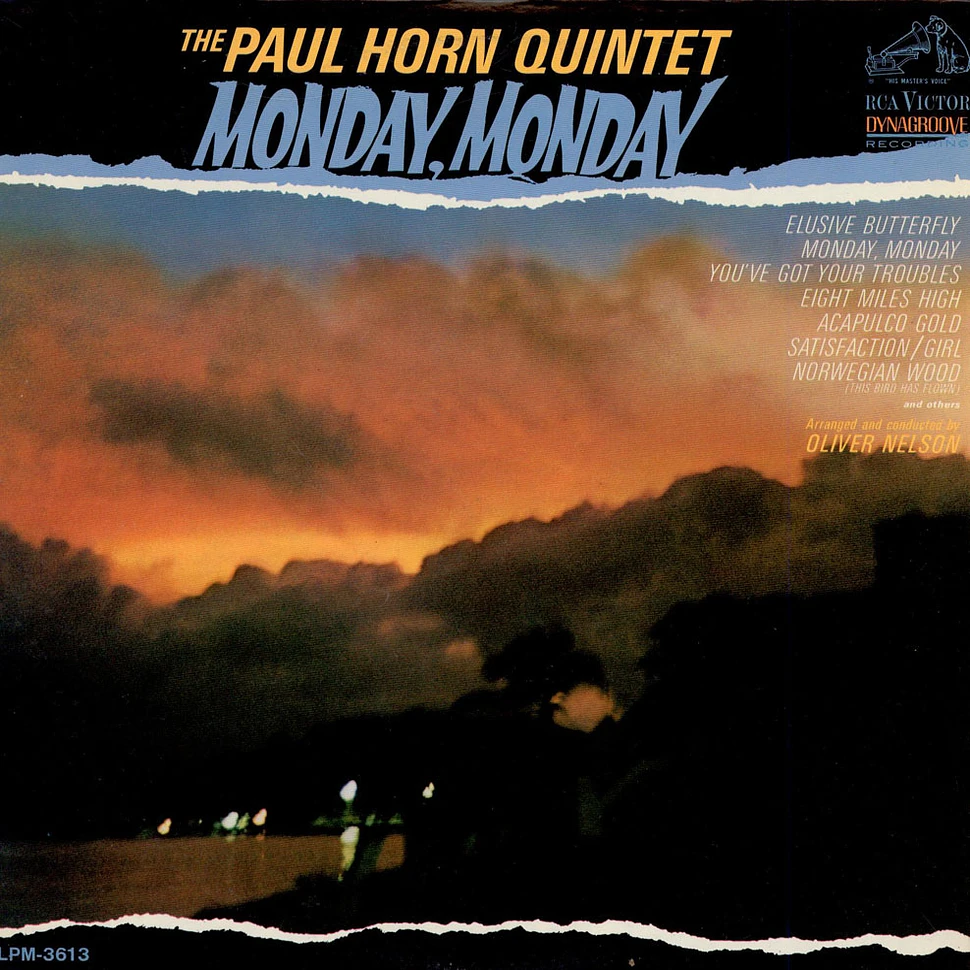 The Paul Horn Quintet - Monday, Monday