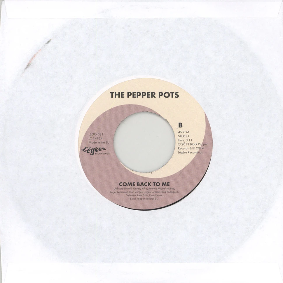 The Pepper Pots - You've Got The Future