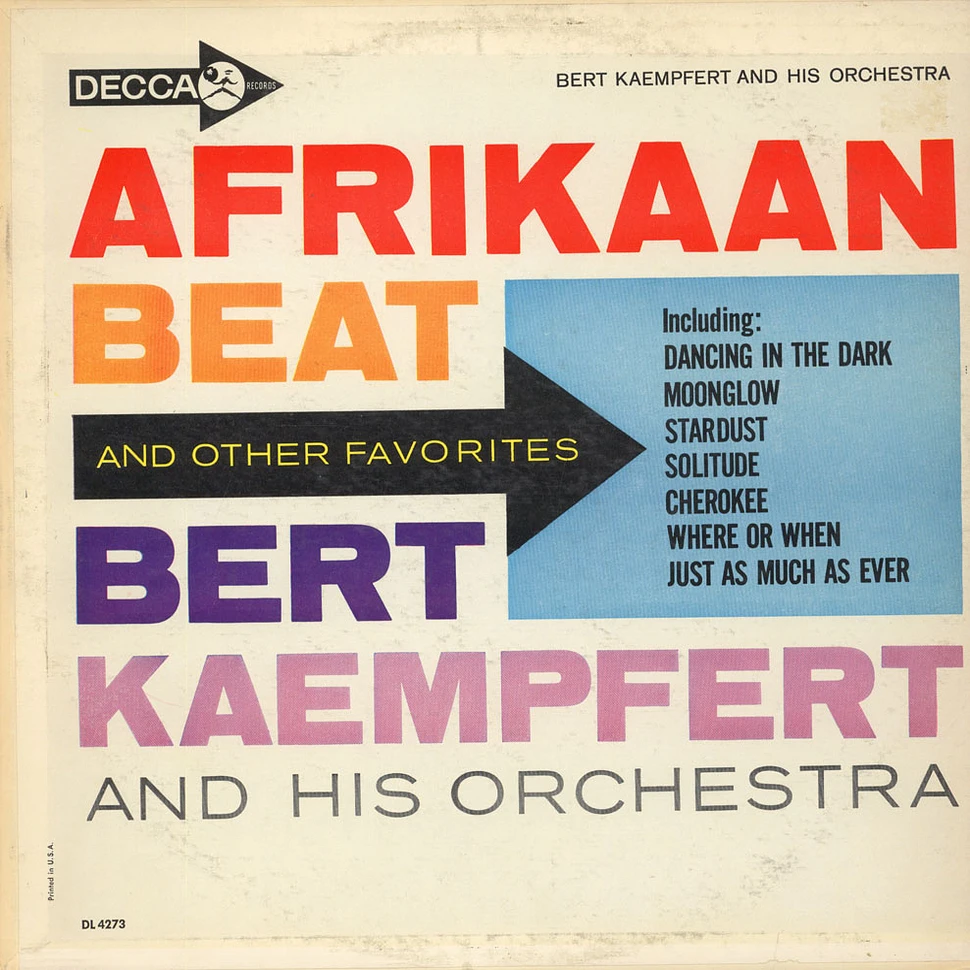 Bert Kaempfert & His Orchestra - Afrikaan Beat And Other Favorites