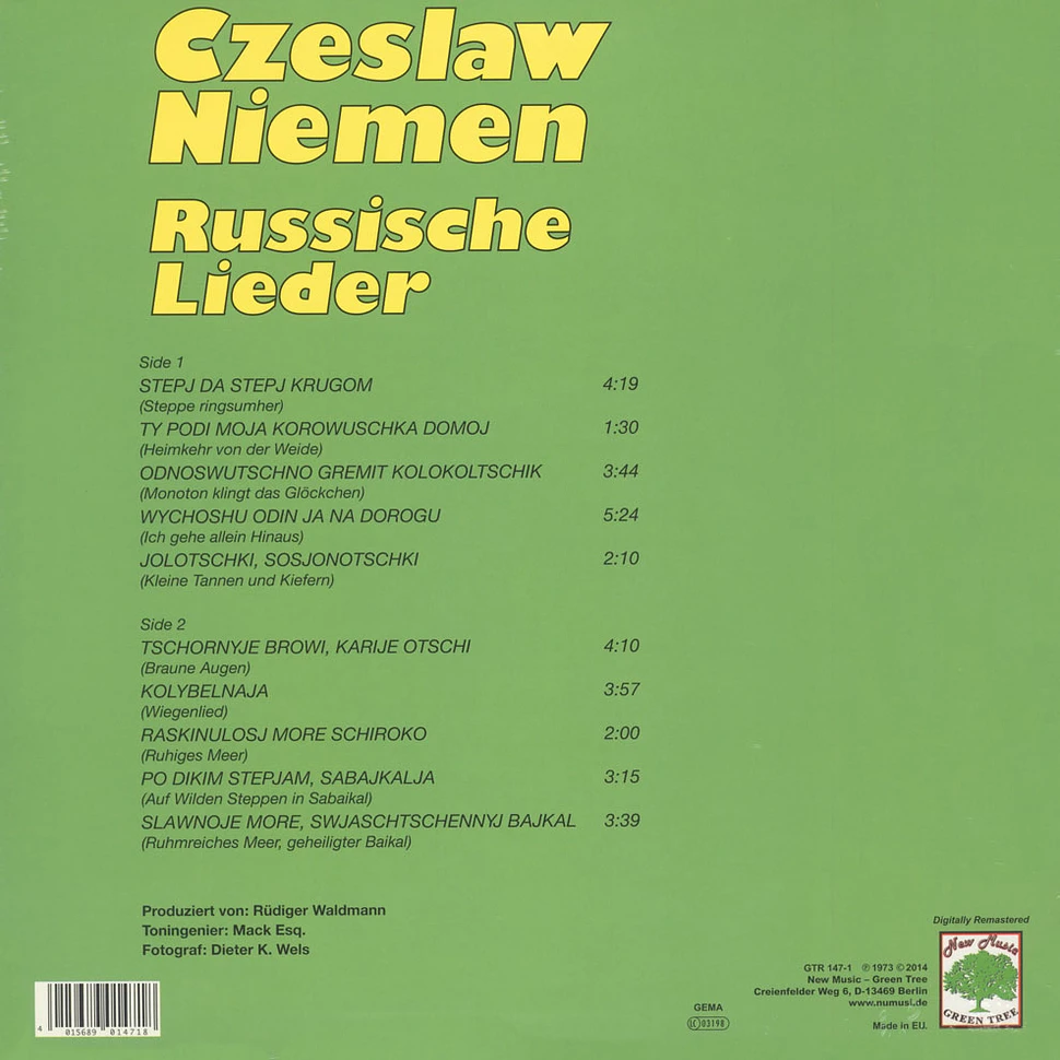 Czeslaw Niemen - Russische Lieder