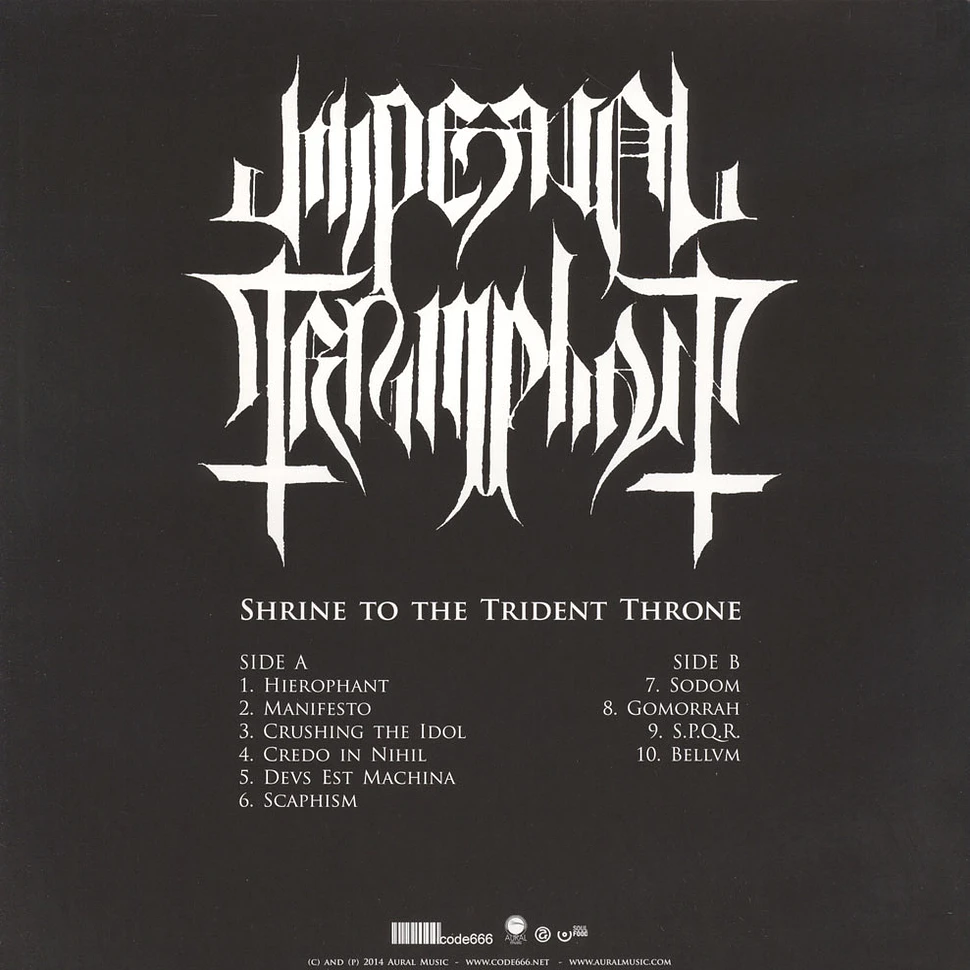 Imperial Triumphant - Shrine To The Trident Throne