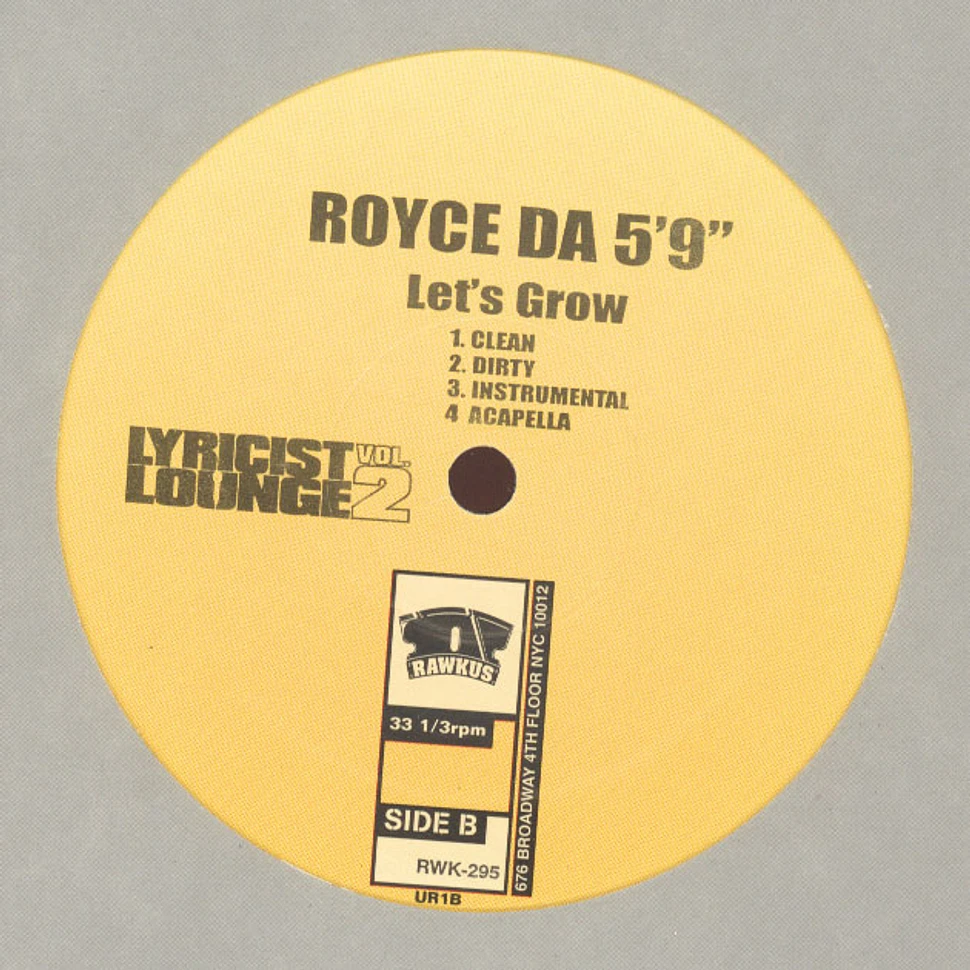 Cocoa Brovaz / Royce Da 5'9" - Get Up / Let's Grow