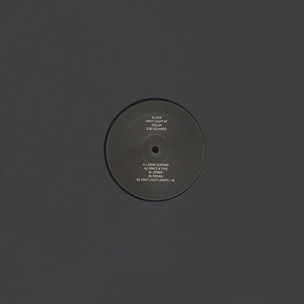 Kloke - First Light EP