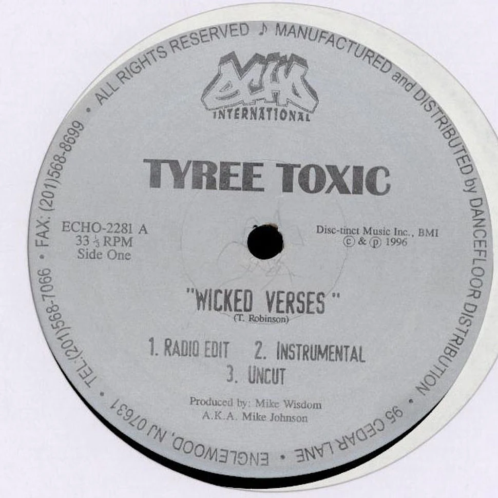 Tyree Toxic - Wicked Verses