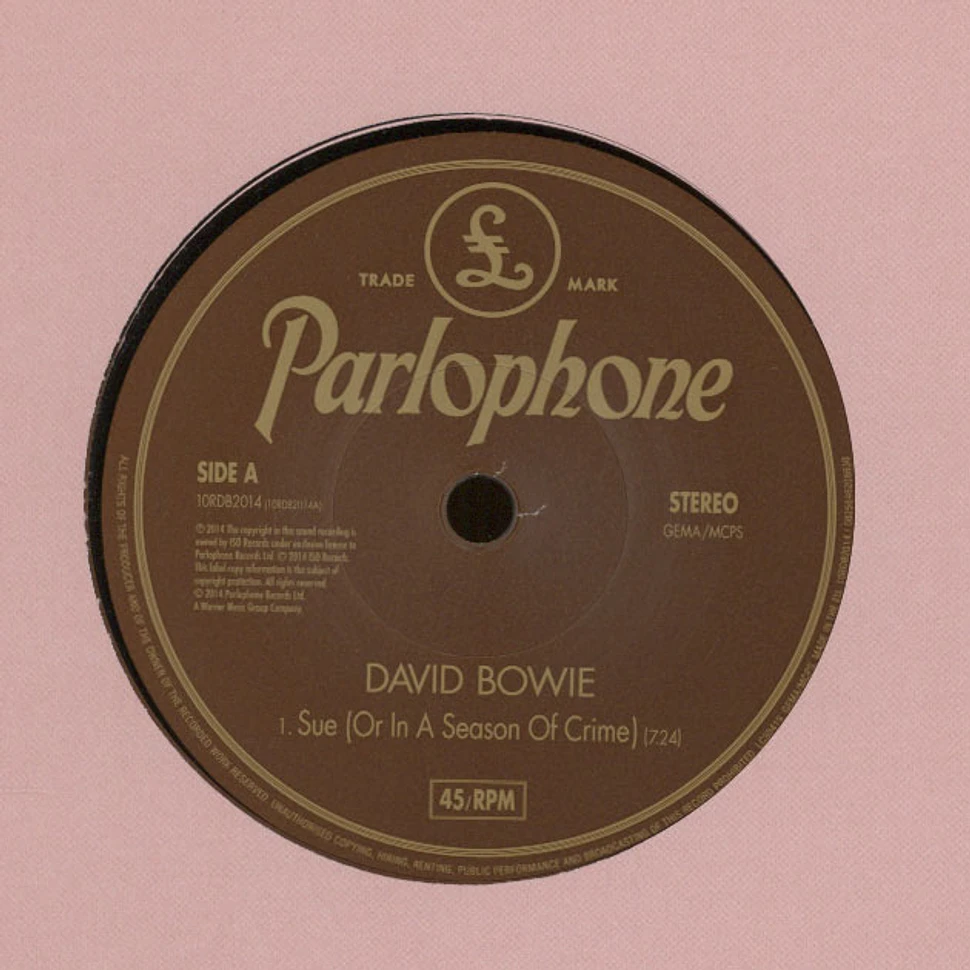 David Bowie - Sue (Or In A Season Of Crime)