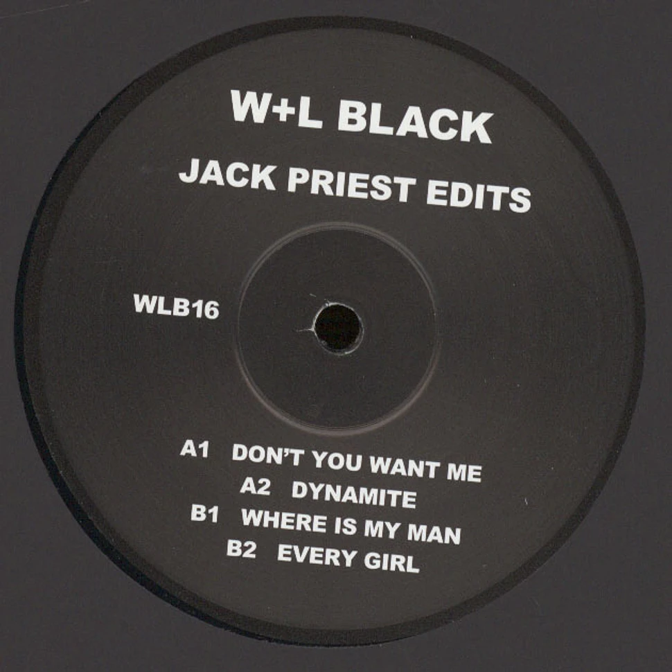Jack Priest - Edits