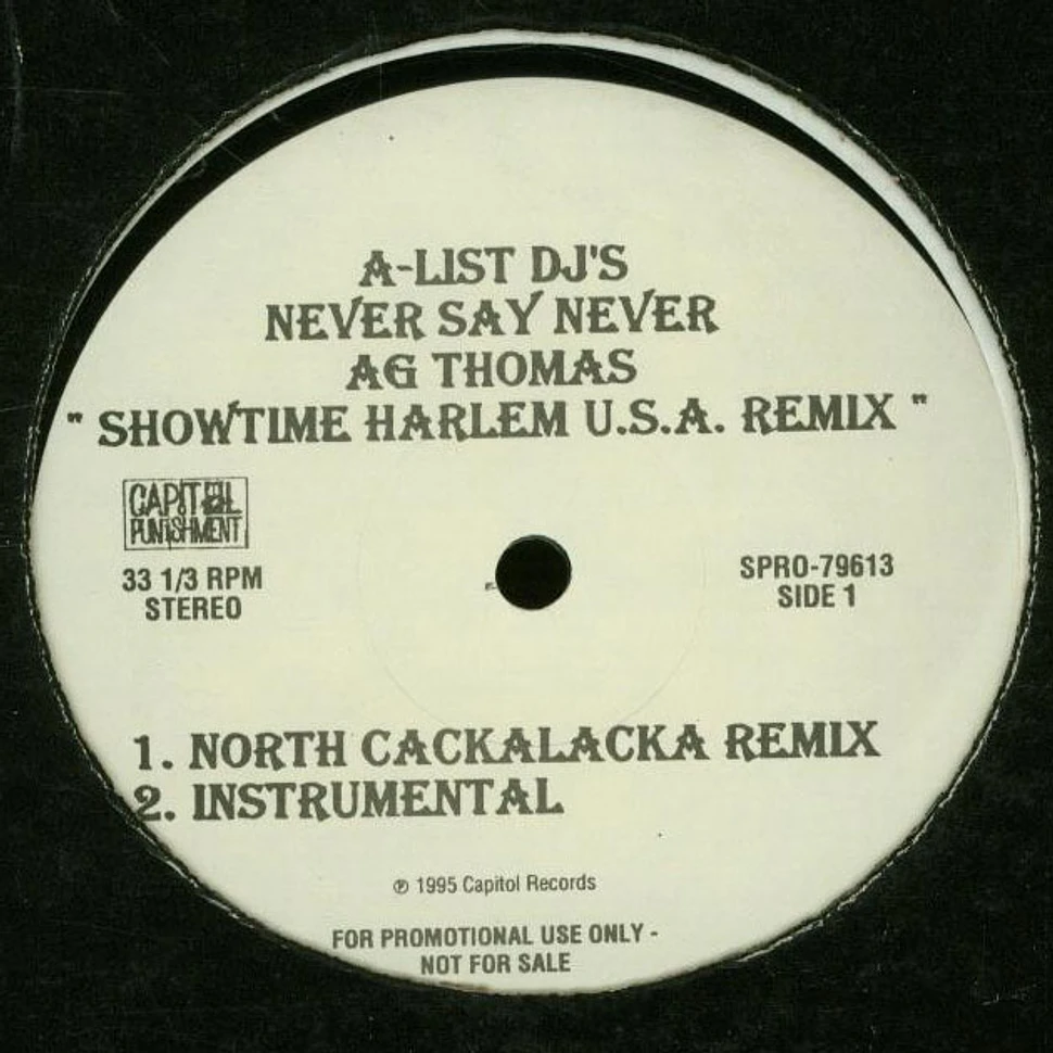 A.G. Thomas - Never Say Never (Showtime Harlem U.S.A. Remix)