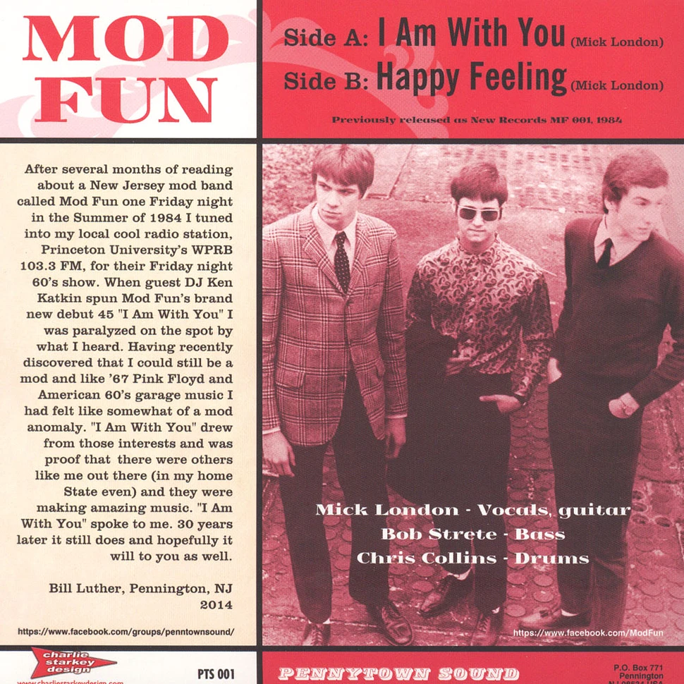 Mod Fun - I Am With You / Happy Feeling