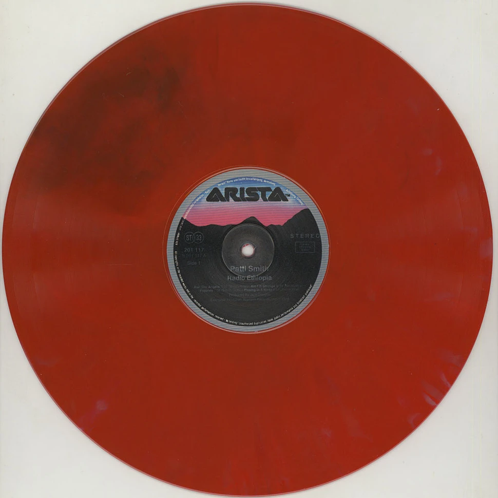 Patti Smith Group - Radio Ethiopia Colored Vinyl Edition