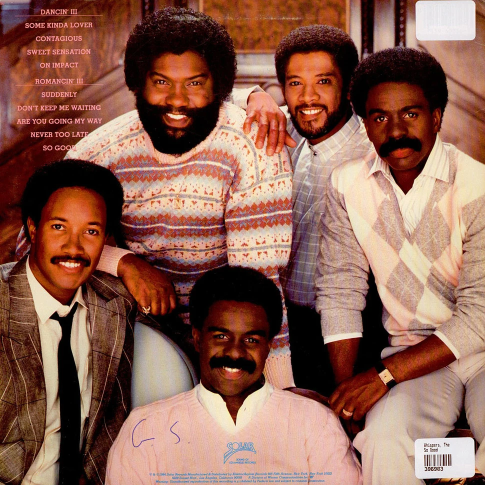 The Whispers - So Good