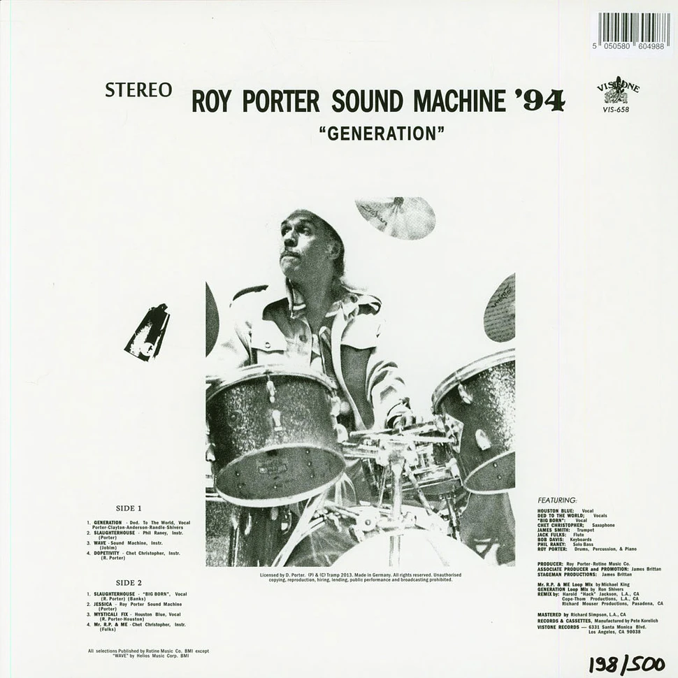 Roy Porter Sound Machine - Generation