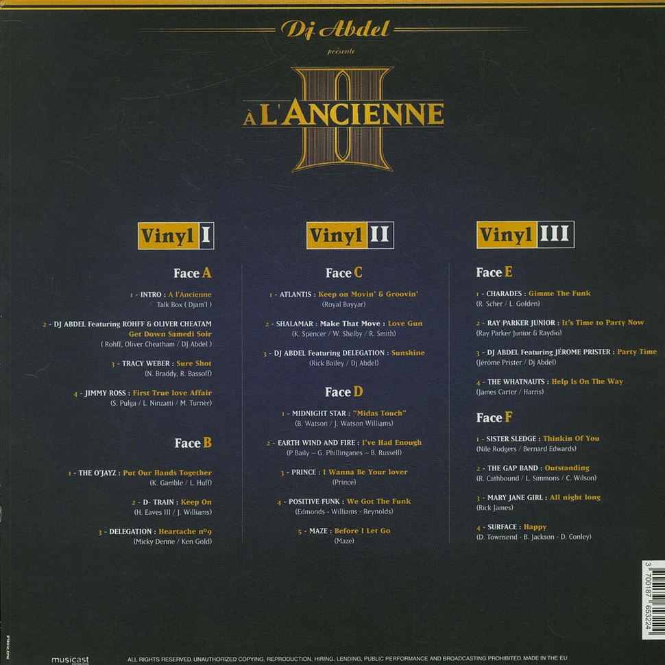 DJ Abdel - Présente A L'Ancienne Volume 2
