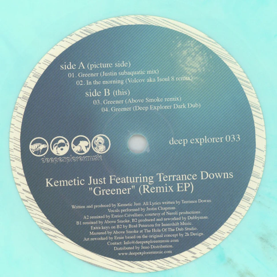 Kemetic Just - Greener Remix EP Feat. Terrance Downs