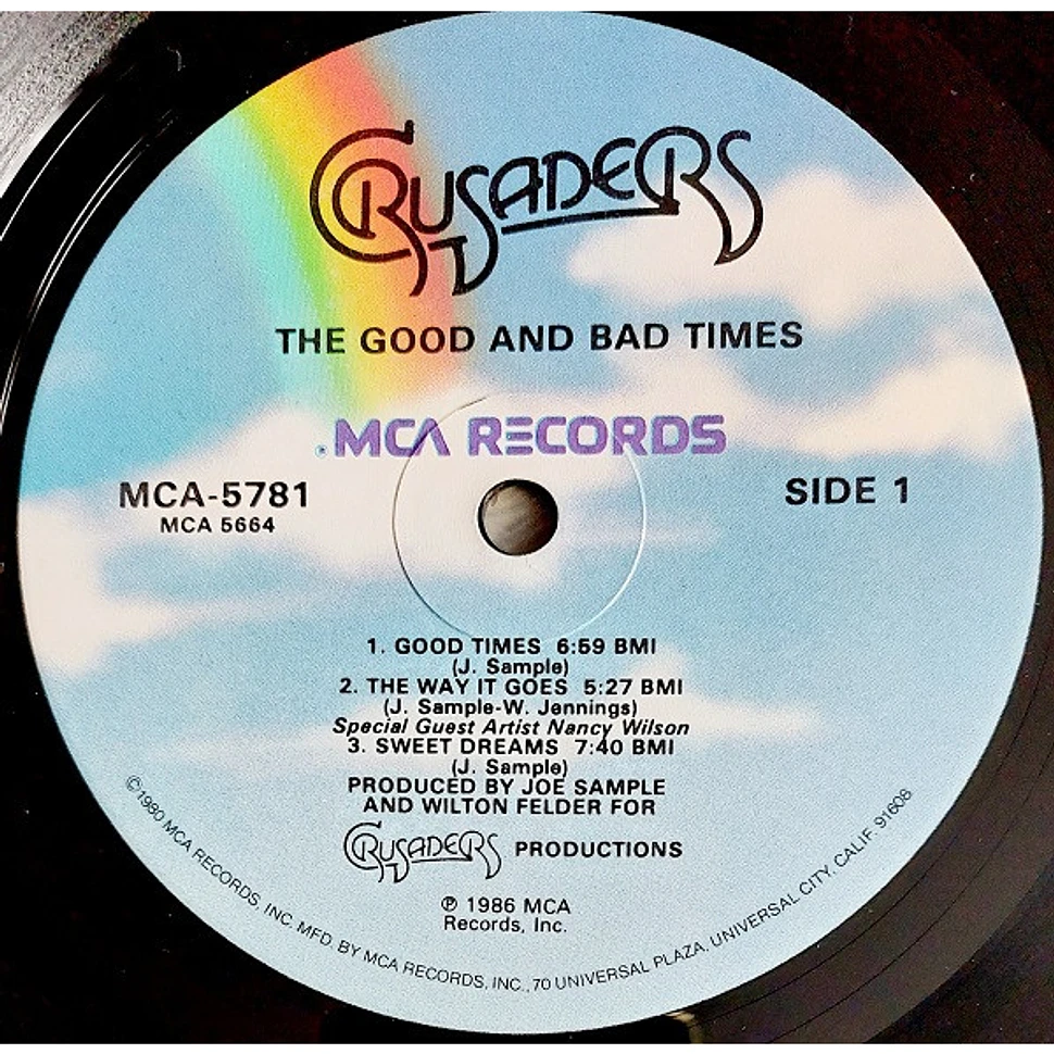 The Crusaders - The Good And Bad Times