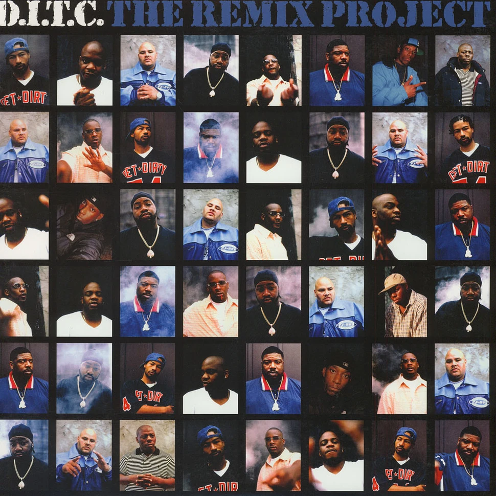 D.I.T.C. - The Remix Project Blue & Black Vinyl Promo