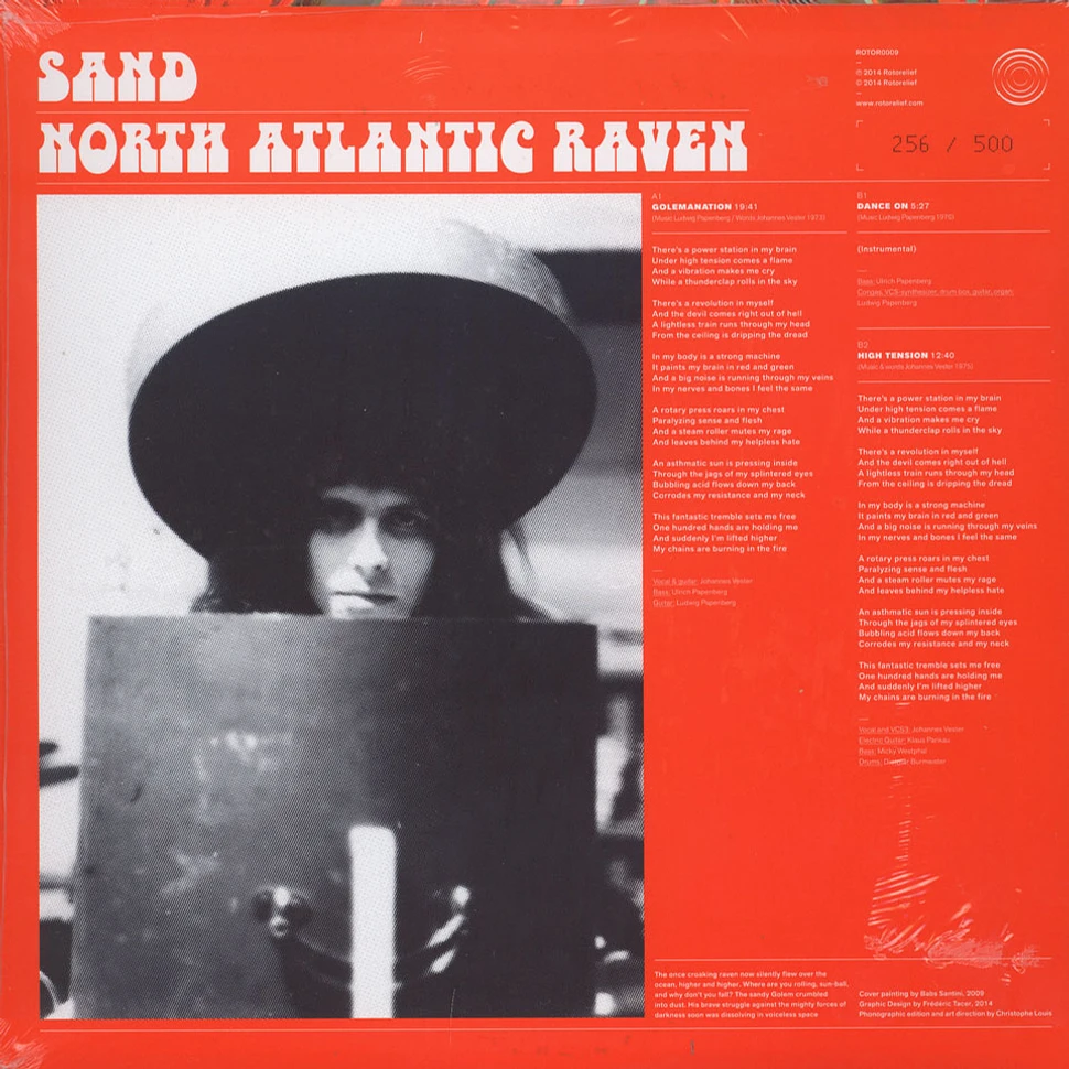 Sand - North Atlantic Raven Black Vinyl Edition
