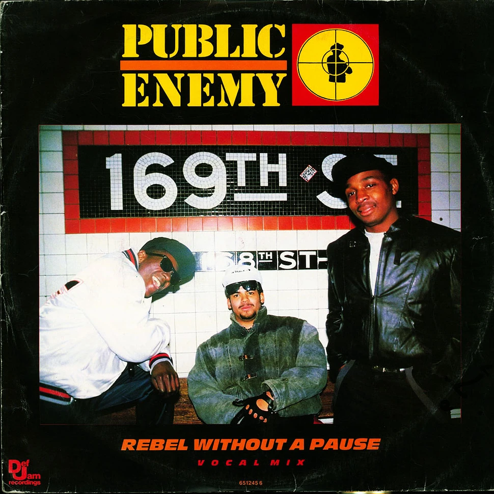 Public Enemy - Rebel Without A Pause (Vocal Mix)