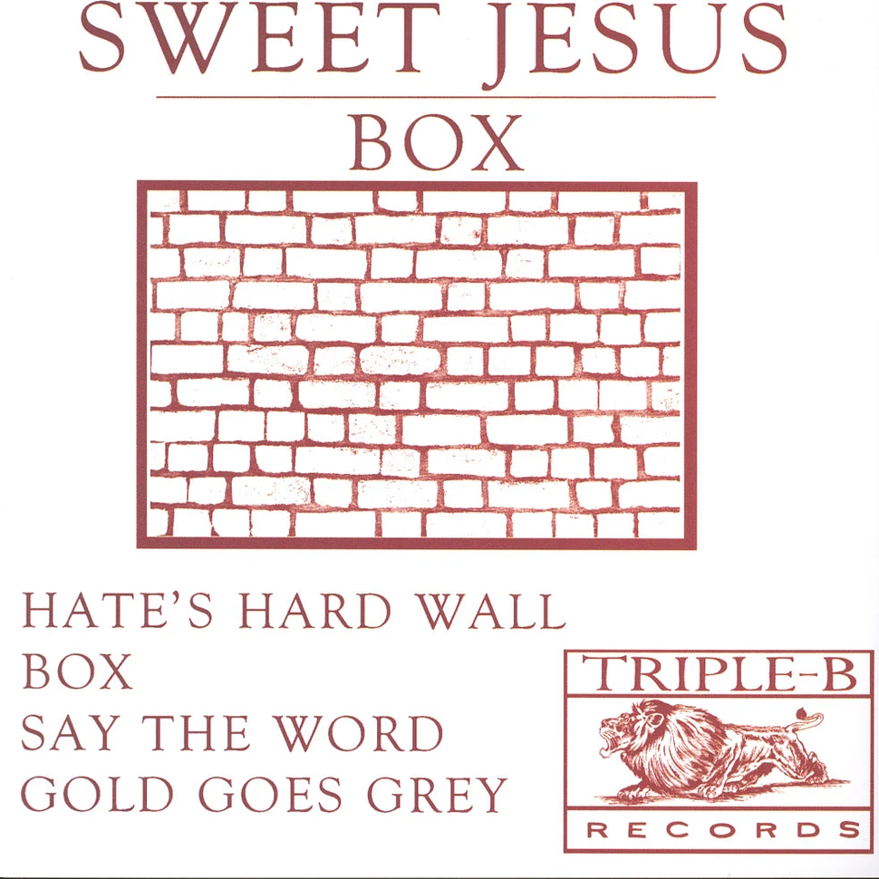 Sweet Jesus - Box